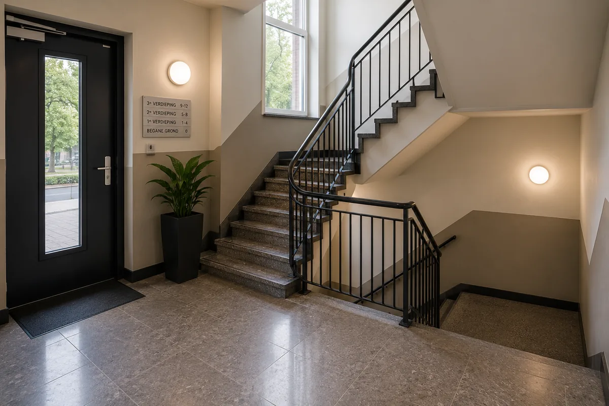 Trappenhuisschoonmaak