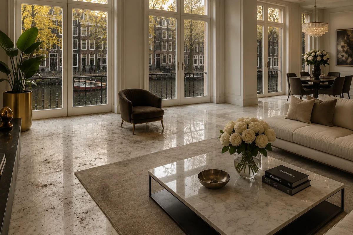 Woning voor de schoonmaakbeurt