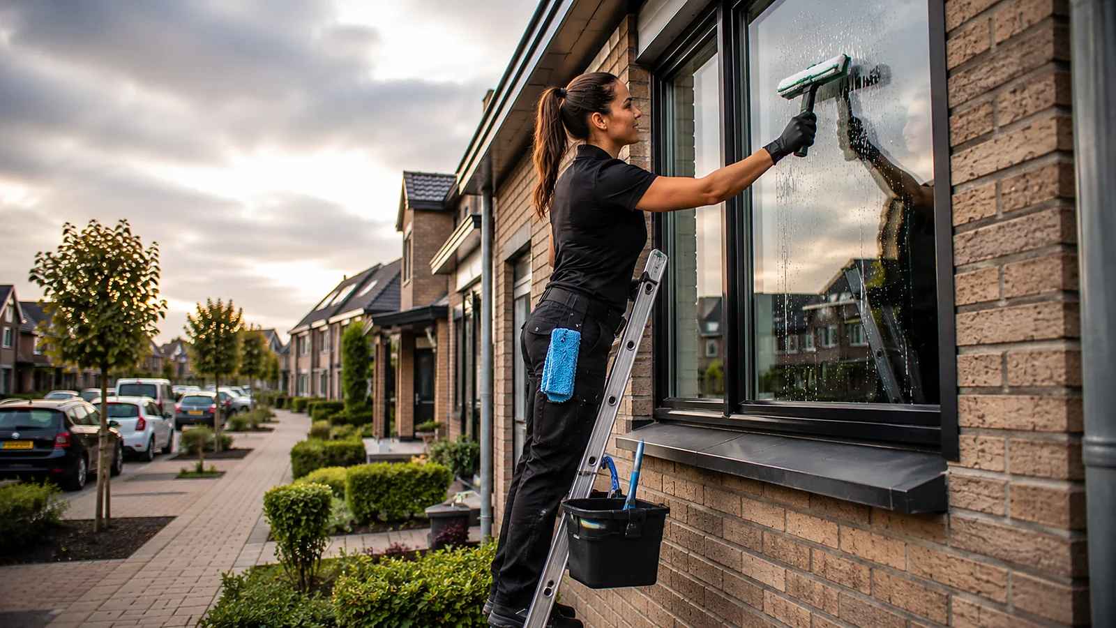 Professioneel glazenwassen woning door SchoonmaakLoket