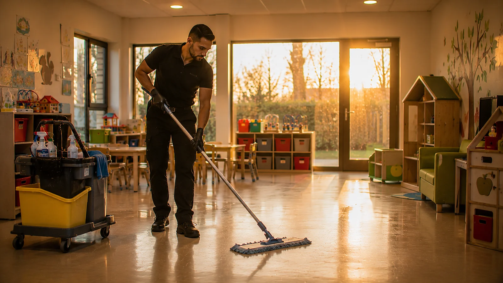 Professionele kinderdagverblijf schoonmaak door SchoonmaakLoket